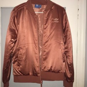 Brand new never won adidas salmon bomber